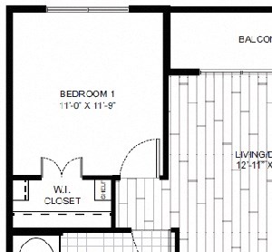 B1 Floor Plan at Windsor CityLine